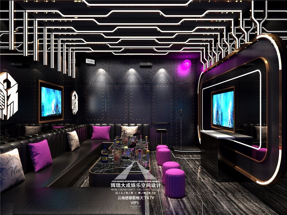 thiết kế nội thất phòng karaoke mới 27