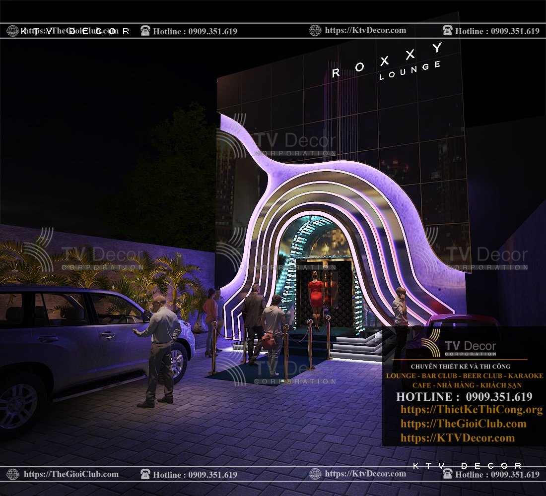 Top dự án thiết kế Nightlife Lounge Club-Lounge Roxxy-Biên Hòa 3