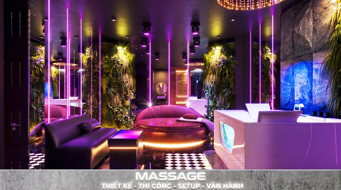 Chi Phí Thiết Kế Thi Công Phòng Massage VIP | Báo Giá Thực Tế