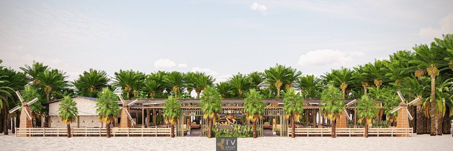 Thiết kế thi công nhà hàng Garden mở tự nhiên giúp tối ưu không gian biển thoáng mát, sử dụng vật liệu mộc mạc, thẩm mỹ cao và tạo trải nghiệm thư giãn thu hút khách hiệu quả. 