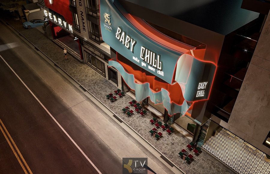 Thi công Lounge Beer Garden trọn gói với vật liệu bền vững, dễ vệ sinh, chi phí bảo trì thấp 