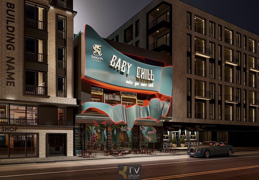 Vật liệu nội thất Beer Garden bền, chống trầy, phù hợp môi trường hoạt động cường độ cao 