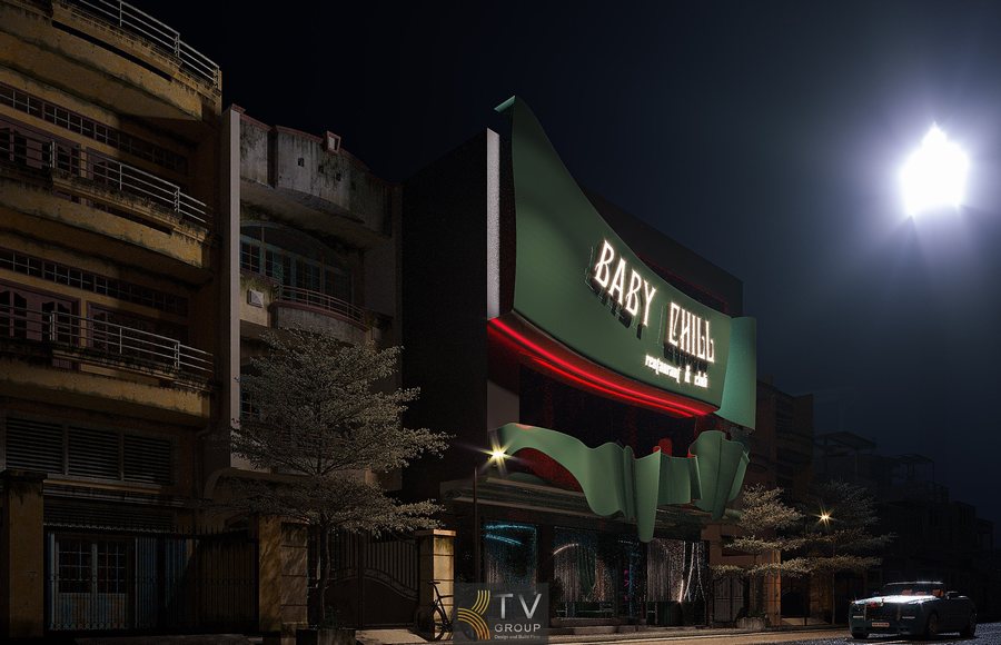 Thiết kế không gian Beer Garden mở, sử dụng đèn LED xanh hồng kết hợp decor treo tường nghệ thuật giúp tạo dấu ấn mạnh trong lòng thực khách.  Nhà hàng Lounge Beer Garden với đèn neon chạy line mạnh mẽ, không gian tối màu sang trọng phù hợp với mô hình F&B xu hướng 2025–2026.  Thi công cầu thang thép ánh sáng tuyến tính, tạo điểm nhấn thị giác độc đáo cho nhà hàng Lounge Beer Garden phong cách hiện đại và nổi bật.  Thiết kế không gian seating thoáng, ghế bọc da xám và bàn đá đen mang lại tổng thể sang trọng, phù hợp mô hình Beer Garden chi phí tối ưu.  Nhà hàng lounge sử dụng ánh sáng neon xanh làm chủ đạo, kết hợp vật liệu thép và gương tạo hiệu ứng ánh sáng nổi bật trong không gian đêm.  Thiết kế thi công nhà hàng Beer Garden theo xu hướng nightlife, sử dụng ánh sáng LED dài dọc tường và trần giúp tăng chiều sâu và tính thẩm mỹ.  Không gian nội thất lounge Beer Garden hiện đại với bàn ghế tông tối, đèn neon nghệ thuật và ánh sáng LED xanh mang đến trải nghiệm trẻ trung cá tính. 