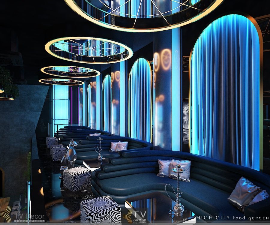 Thiết Kế Thi Công Nhà Hàng Beer Food Garden Hiện Đại – Sân Khấu LED Ấn Tượng Thu Hút Khách 2