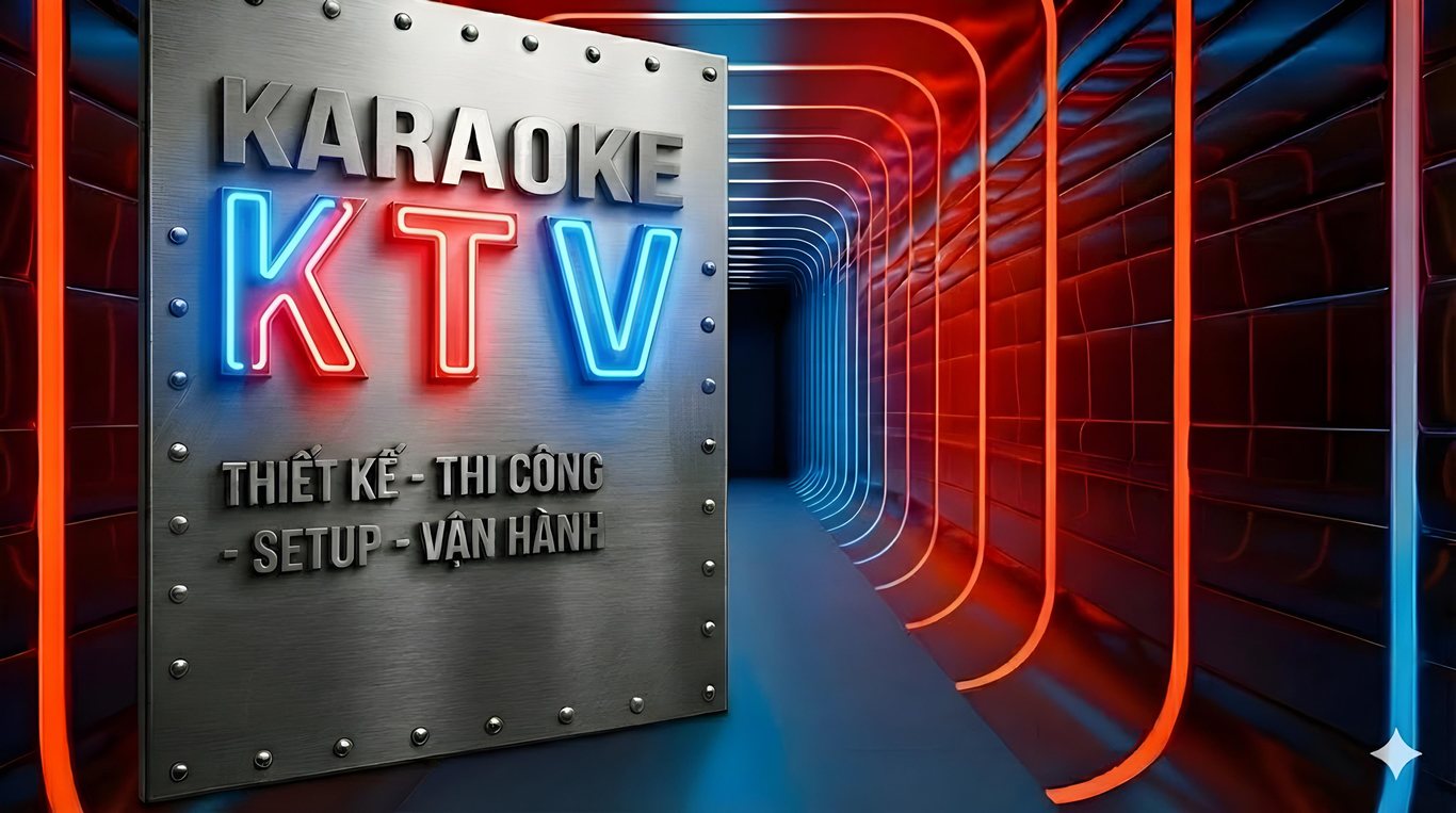 Thiết kế thi công KTV Karaoke