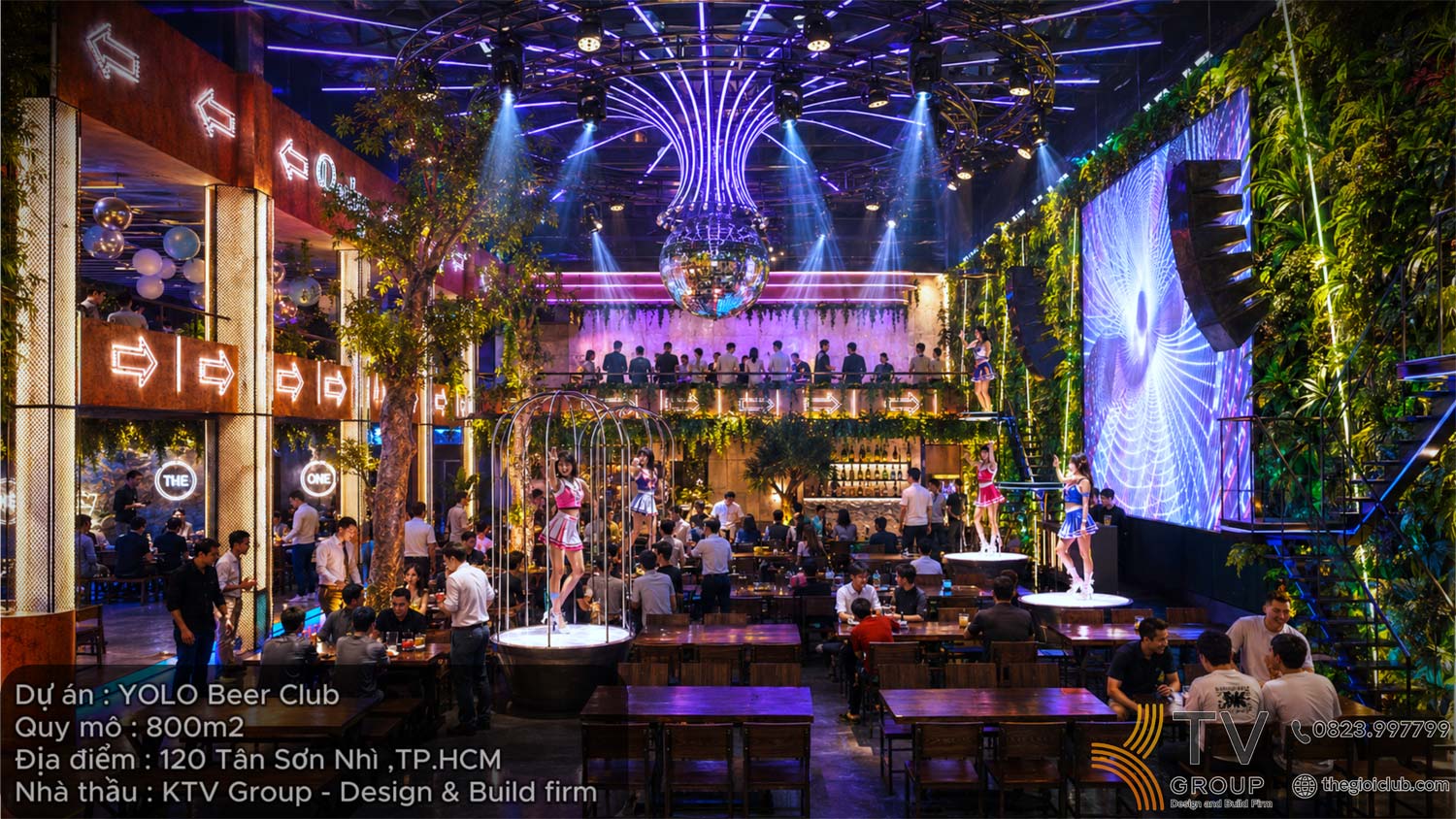 Thiết kế thi công nhà hàng Beer Garden Đẹp Xu Hướng và Tối ưu Chi phí