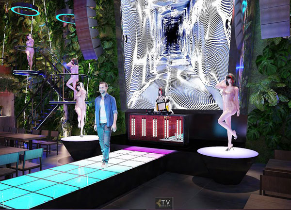 Sân khấu Beer Garden Thiết kế nghệ thuật trình diễn kết hợp DJ