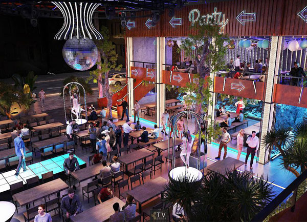 Thiết kế thi công setup vận hành mô hình nhà hàng Beer Garden phong cách Nightlife