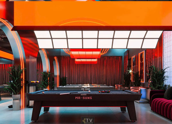 Giải pháp thiết kế Club BiDa sang trọng từ KTV DECOR