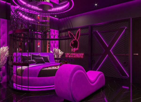Phòng Playboy Gợi Cảm – Thiết Kế Love Hotel Đầy Cảm Xúc Dành