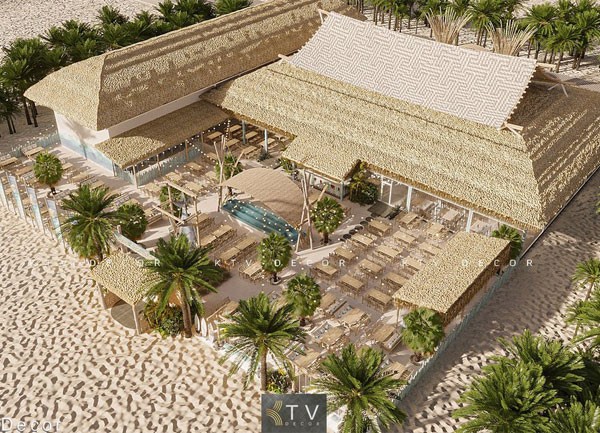 Thiết kế nhà hàng hải sản phong cách Tropical Coastal