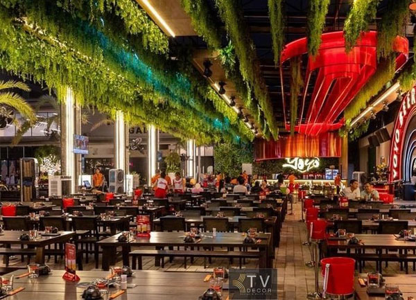 Thiết kế thi công set up nhà hàng quán nhậu Food Garden
