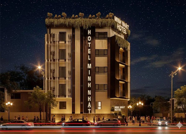 Thiết Kế Thi Công Khách Sạn Tình Yêu Minh Nhật 1000m²
