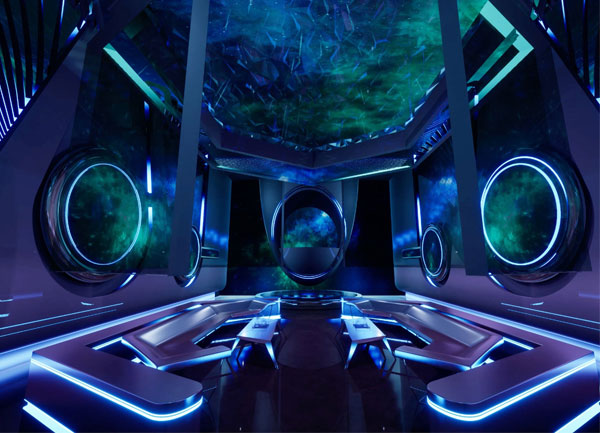 Thiết kế phòng karaoke phong cách tương lai Xu hướng KTV mới