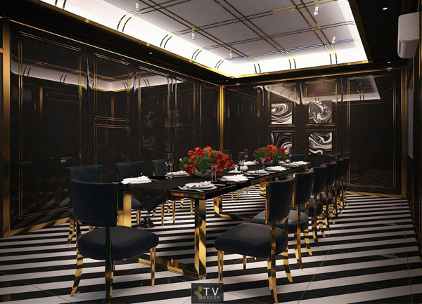Thiết kế phòng Vip nhà hàng Xu hướng nối bật