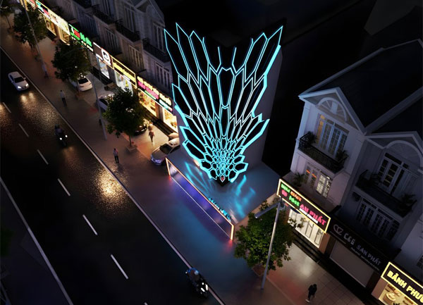 Thiết Kế Karaoke SEUK Concept Cánh Thiên Thần Giao Hưởng Ánh Sáng