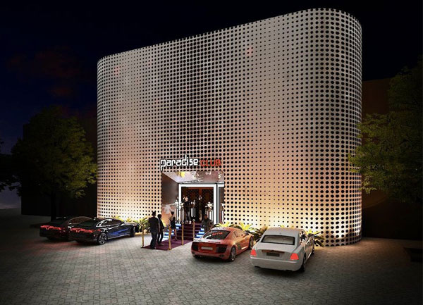 Video thiết kế mặt tiền quảng cáo dự án Bar Club - Lounge