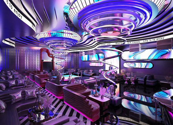 Thiết Kế Quán Bar Club Lounge Cao Cấp,Không Gian Giải Trí Đỉnh Cao