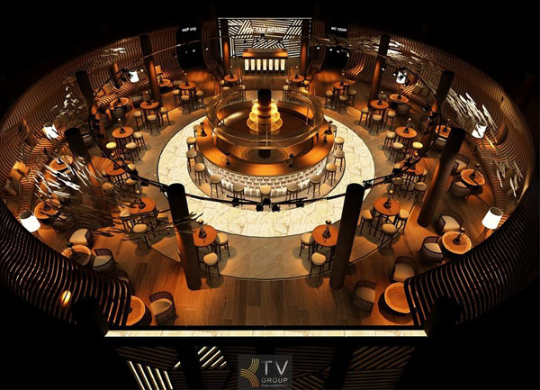 Thiết Kế Dự Án Lounge Bar Đẹp Đẳng Cấp – Không Gian Sang Trọng