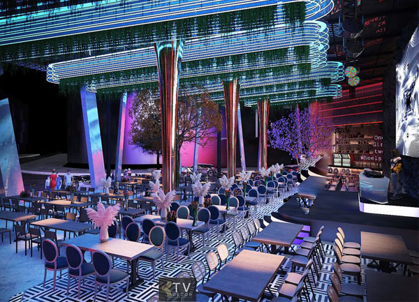 Thiết kế thi công nhà hàng phong cách sôi động Beer Garden