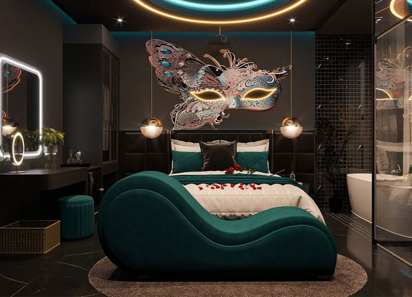 Thiết kế thi công nội thất phòng khách sạn Mask Art