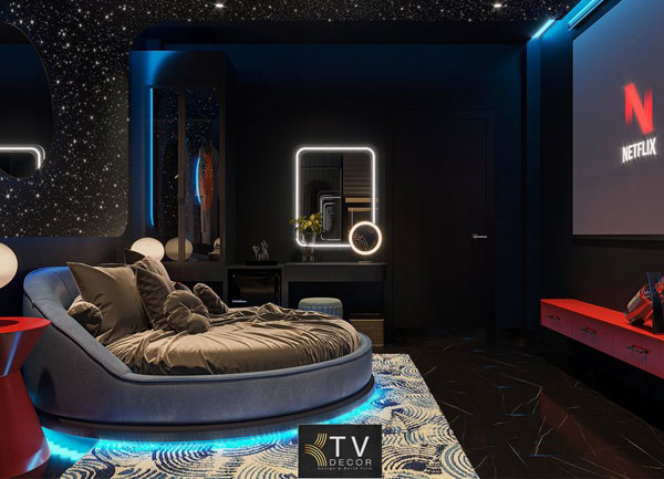 Thiết kế thi công khách sạn chủ đề lãng mạn tình yêu