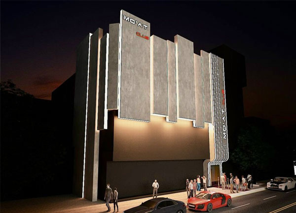 Thiết Kế Ngoại Thất Mặt Tiền Lounge – Nightlife Đẳng Cấp