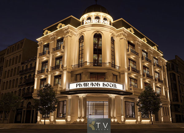 Thiết kế thi công khách sạn phong cách Tân Cổ Điển sang trọng