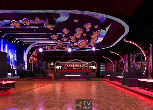 Thiết kế thi công cafe phòng trà khiêu vũ hát cho nhau nghe