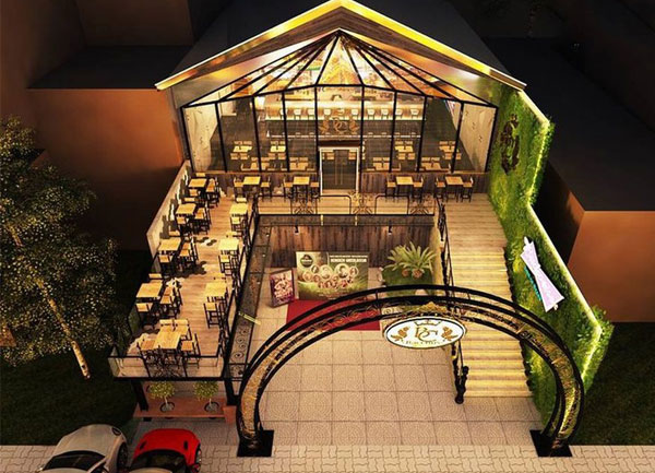 Thiết kế thi công nhà hàng Beer Garden tại Đà Lạt