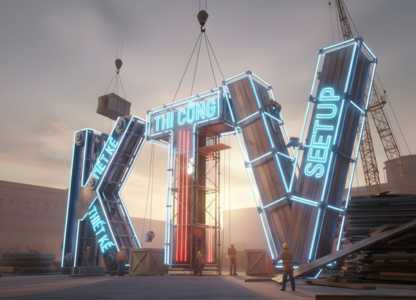 Xây dựng Thiết kế Thi công Set up Vận hành tại KTV GROUP