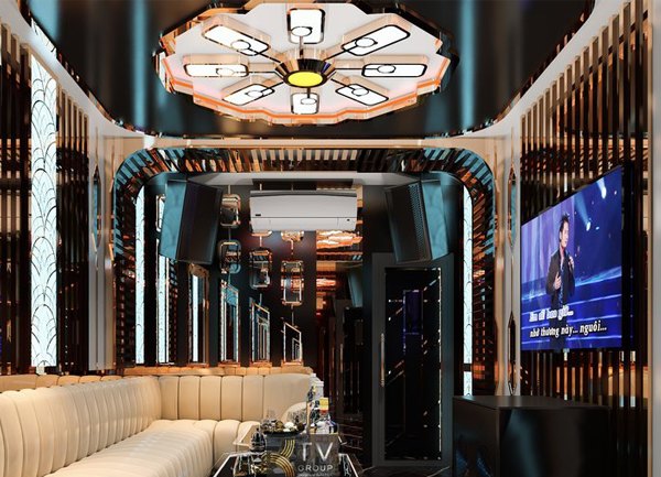 Mẫu Thiết Kế Thi Công Phòng Karaoke VIP Phong Cách Neo Luxury Tại TP.HCM