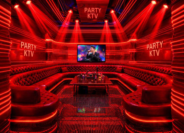 Thiết Kế Karaoke Party KTV VIP Futuristic TPHCM & Bình Dương