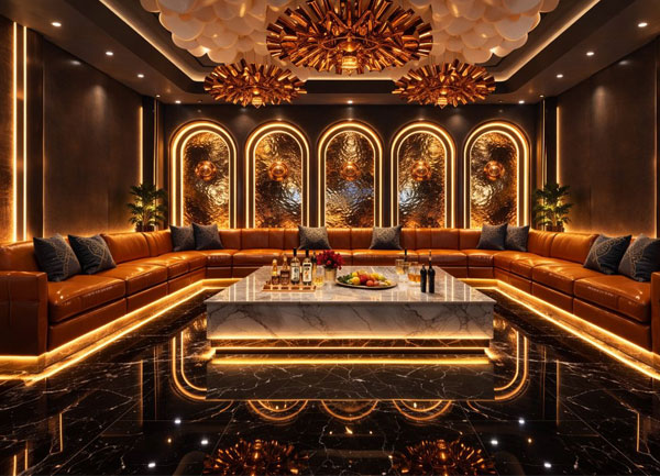 Thiết Kế Thi Công Phòng Karaoke KTV Luxury Sang Trọng Chuẩn VIP