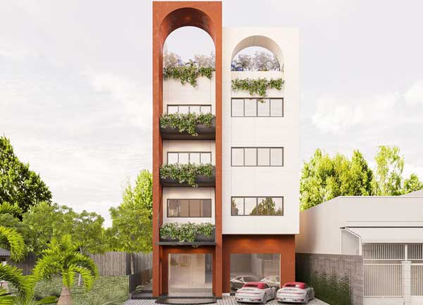 Thiết kế khách sạn hiện đại tại Tây Ninh phong cách tối giản