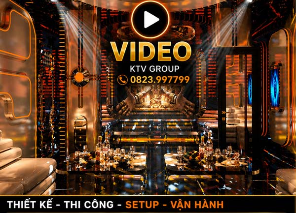 Thiết Kế Karaoke 2026 Futuristic Luxury Mẫu KTV Cao Cấp