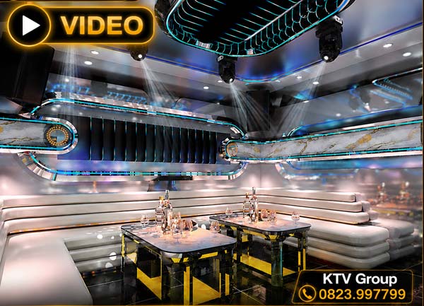 Video Thiết Kế Karaoke KTV VIP Hiện Đại  Nội Thất Ánh Sáng LED Ấn Tượng