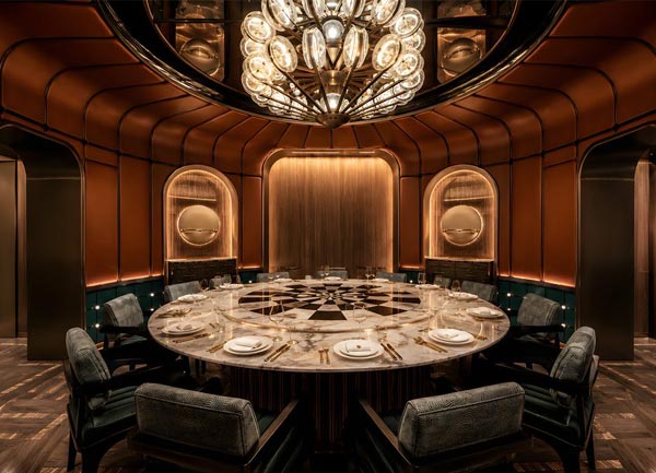 Thiết Kế Thi Công Phòng VIP Nhà Hàng Tại TP.HCM Phong Cách Art Deco Luxury