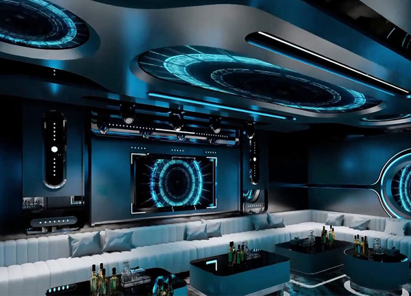 Thiết Kế Thi Công Karaoke Sang Trọng Bền Đẹp Futuristic Luxury
