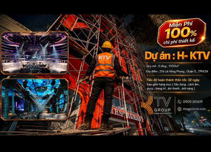Tổng Hợp Các Dự Án Thiết Kế Thi Công Nổi Bật Của KTV Group