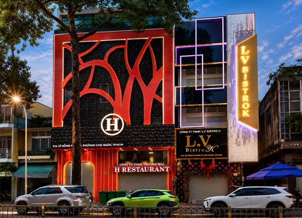Dự án karaoke HKTV và Lv Bistro 254 216 Lê Hồng Phòng Quận 5 TPHCM