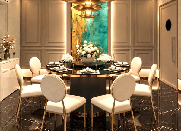 Thiết Kế Thi Công Phòng VIP Nhà Hàng Tại TPHCM Sang Trọng