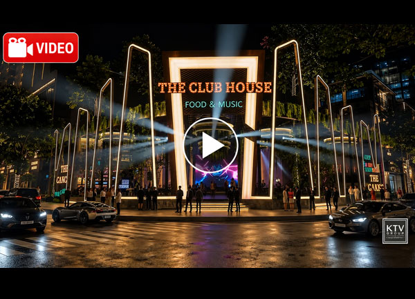 Thiết Kế Thi Công Nhà Hàng Food Music Đẹp Hiện Đạ Thu Hút Khách