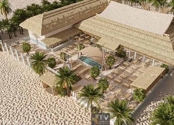 Thiết kế Beer Garden -Hải Cảng Seafood - Phan Thiết Bình Thuận