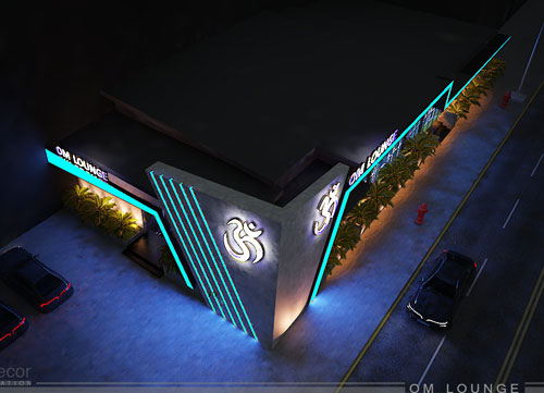 Thiết kế OM Lounge TP Vũng Tàu,Thanh âm bay bổng,ánh sáng huyền ảo