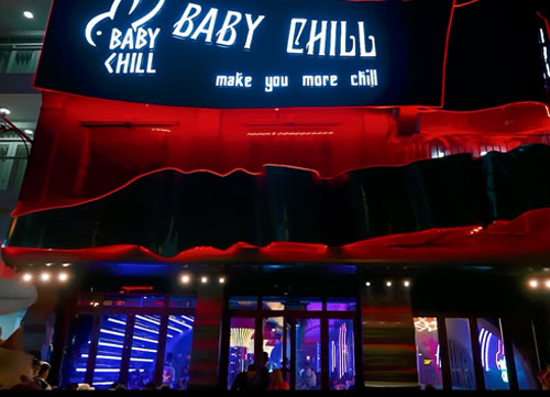 22 ngày thi công hoàn thiện Nhà hàng Lounge Baby Chill TPHCM