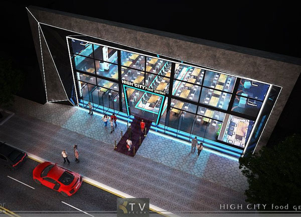 Thiết Kế Mặt Tiền Beer Club Hiện Đại | KTV DECOR Thiết Kế